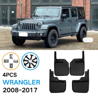 4 шт. автомобильные брызговики для Jeep Wrangler JK 2007 ~ 2017 брызговики Fender брызговики авто