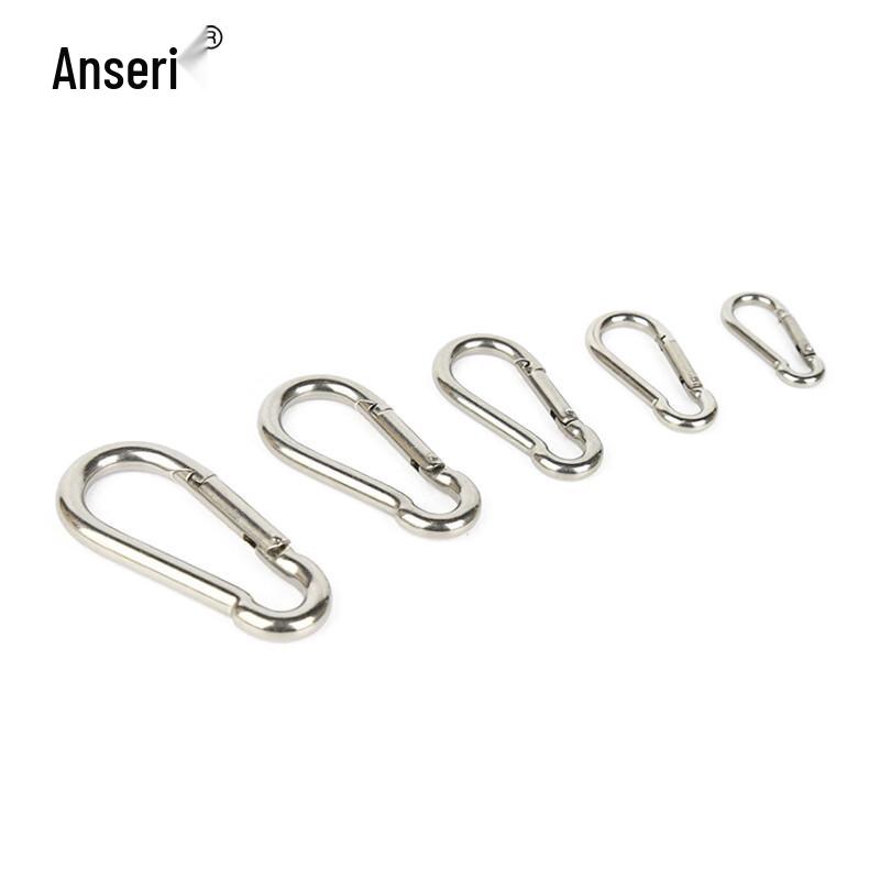 Быстрый карабин-крючок из нержавеющей стали 304 в форме тыквы (2-Pack)