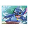 Tenyo In 266 Piece Gyutto Series Jigsaw Puzzle Lilo Stitch Surf Rider Stitch Stained Art Service Card Included [Made Japan] & (18.2x25.7cm)