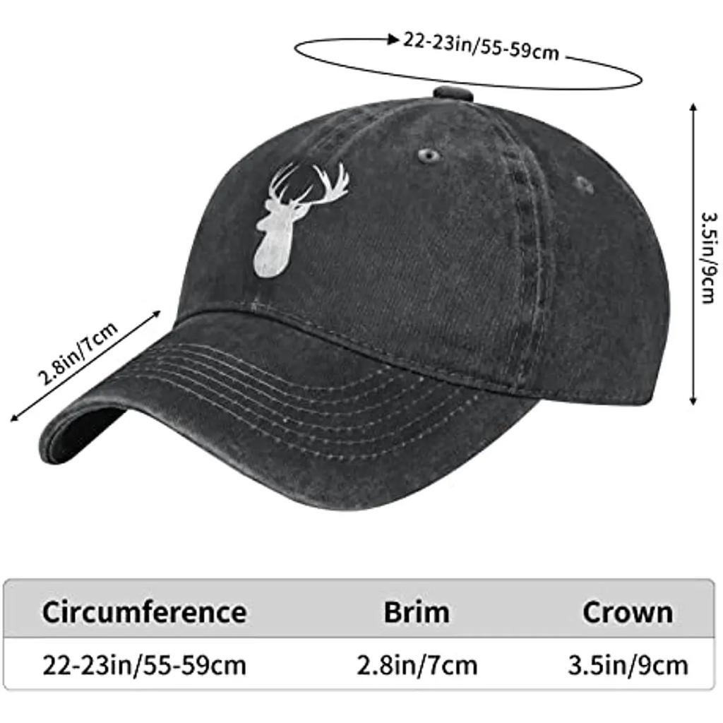 Регулируемая бейсбольная кепка с оленем для мужчин и женщин, модная джинсовая шляпа для пап, повседневная шляпа от солнца для взрослых, кепки для мужчин, повседневные, на все времена года