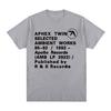 APHEX TWIN Винтажная футболка Y2k Уличная одежда Подарок на день рождения Хлопок Мужская футболка Новая Футболка Женские топы