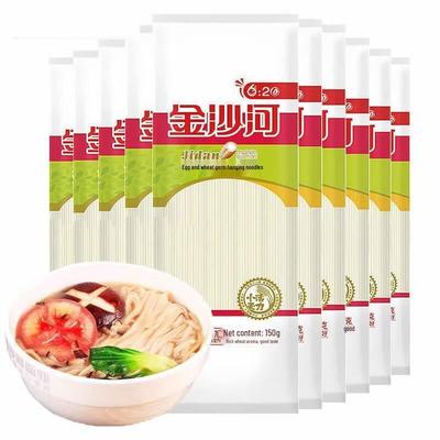 Сушеная лапша Jinshahe с яичным и пшеничным ядром