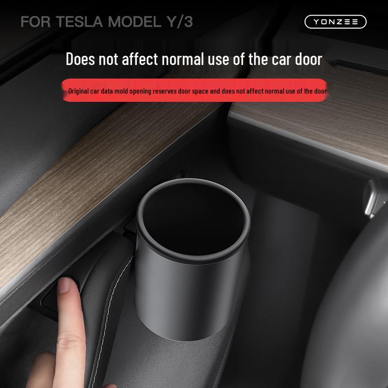 Специальный держатель для стаканов для Tesla Model 3/YL Новое издание Дверь и Хранение