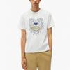 KENZO Classic Tiger Head T-Shirts Men's White Crew Neck Moderate Straight Fit FB65TS0204YA-01B