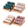 Wood Wrist Jewelry Display Stand Versatile Wood Display Rack Stand Holder For Jewelry Bracelets And Watch Storage