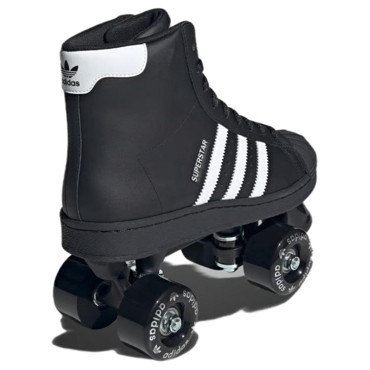 adidas Женские кроссовки Superstar 82 Skate Черно-белые Женские кроссовки Основной черный Облачно-белый Серебристый металлик JI3535