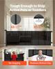 Retractable Baby Gate, Extends to 3050 mm Extra Wide, 980 mm Tall, with Reinforced Fiberglass Strips, Avoids Crawling Through, Mesh Dog Gate for