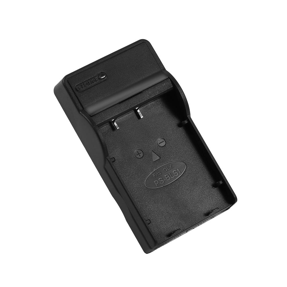 USB Battery Charger Charging Station With USB Cable for Olympus BLS1 BLS5 BLS50 Fuji FNP140