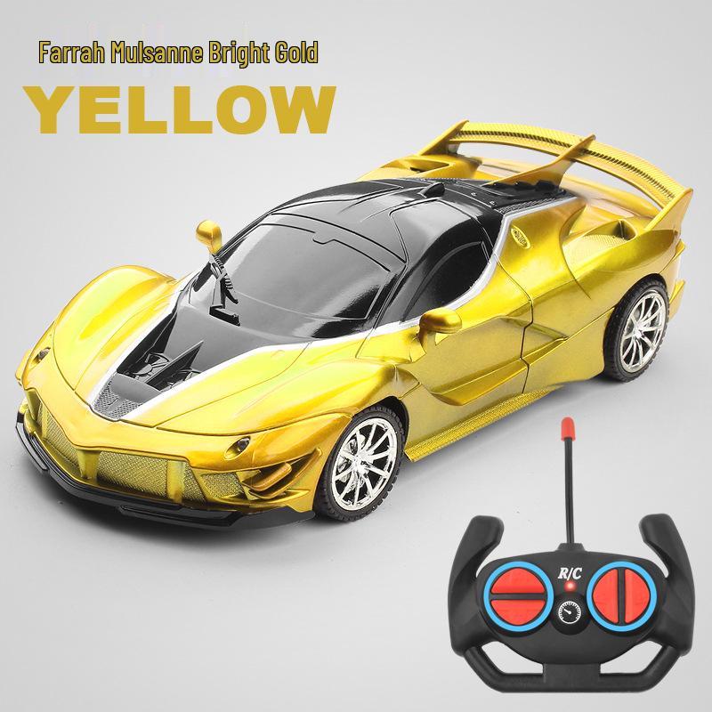 High-Speed Remote Control Drift Car with Lights - Racing Boy Toy Electric Model
