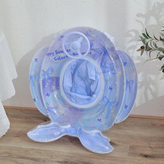 Надувной круг для плавания в форме хвоста русалки с сиденьем для младенцев, надувные круги для бассейна для девочек, мальчиков и малышей