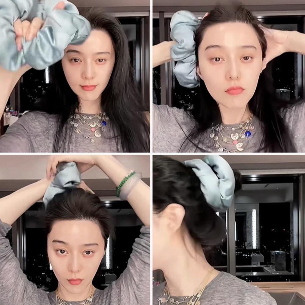 Толстая резинка для волос, ночные бигуди для волос, гибкий сатиновый стержень для завивки, для сна дома