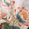 Soft Silk Scarves Peony Flower Female Shawl Wrap Fashion Women Head Scarf  Summer