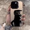 Модный мотоциклетный шлем Девушка Серебристый IMD Чехол для телефона для iPhone 11 12 13 14 15 16 17 Air Pro Max Plus XS XR 16E Ударопрочный чехол