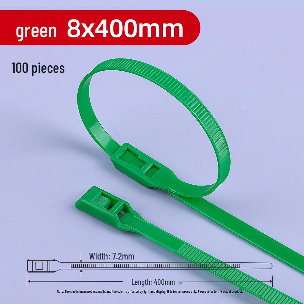 Нейлоновая самозатягивающаяся кабельная стяжка Naughty Castle для детского парка (8x350x400) - Особый цвет