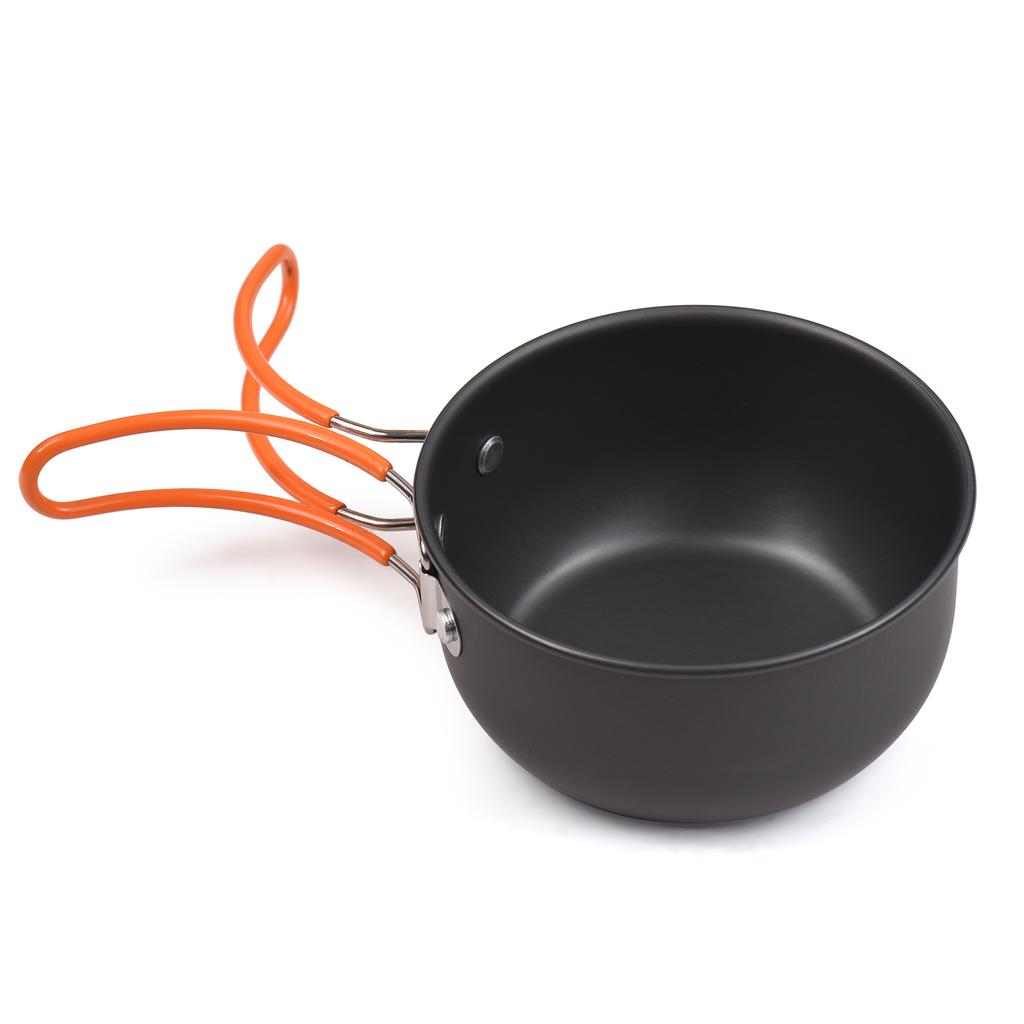 TOMSHOO Посуда для кемпинга, набор для беспорядка, легкий походный кухонный набор, походный горшок, миска, вилка, ложка