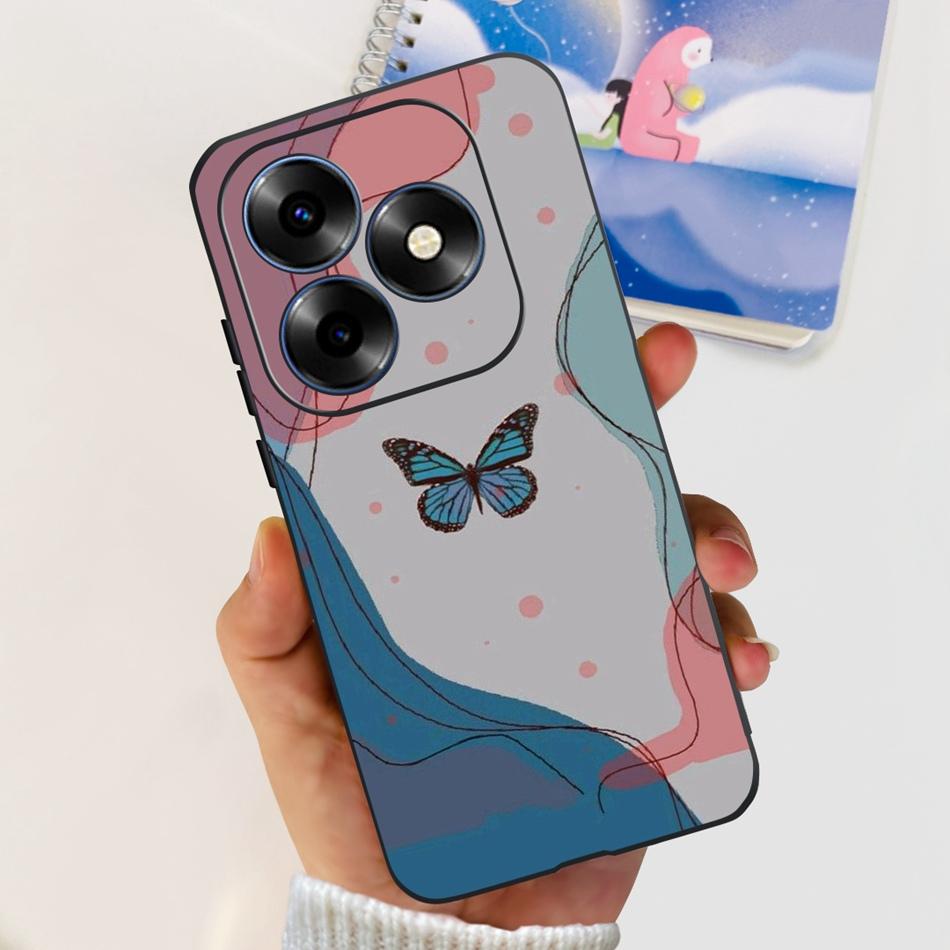 Для чехла Itel S23 Plus S681LN itel S23 S665L Модный Элегантный Расписной Мягкий Силикон ТПУ Задняя Крышка Телефона Для Itel S23+ S23Plus