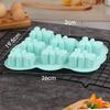 Bear Chocolate Mold Heart Silicone Candy Mold Cute Ice Cube Ice Tray Fondant Molds DIY Birthday Party Cake Decorating Tools