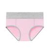 Minimalist Mid Waist Briefs Plus Plus Oversized Underwear with Cotton Lifting Buttocks Waist Cinching Triangle Panties for Women