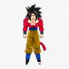 Patches For Clothes Bag Iron On Thermal Stickers Ssj4 Goku Goku Vegeta Pattern Washable Heat Transfer