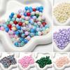 8 мм 30 шт./пакет стеклянные цветные бусины DIY браслет ожерелье серьги ювелирные аксессуары