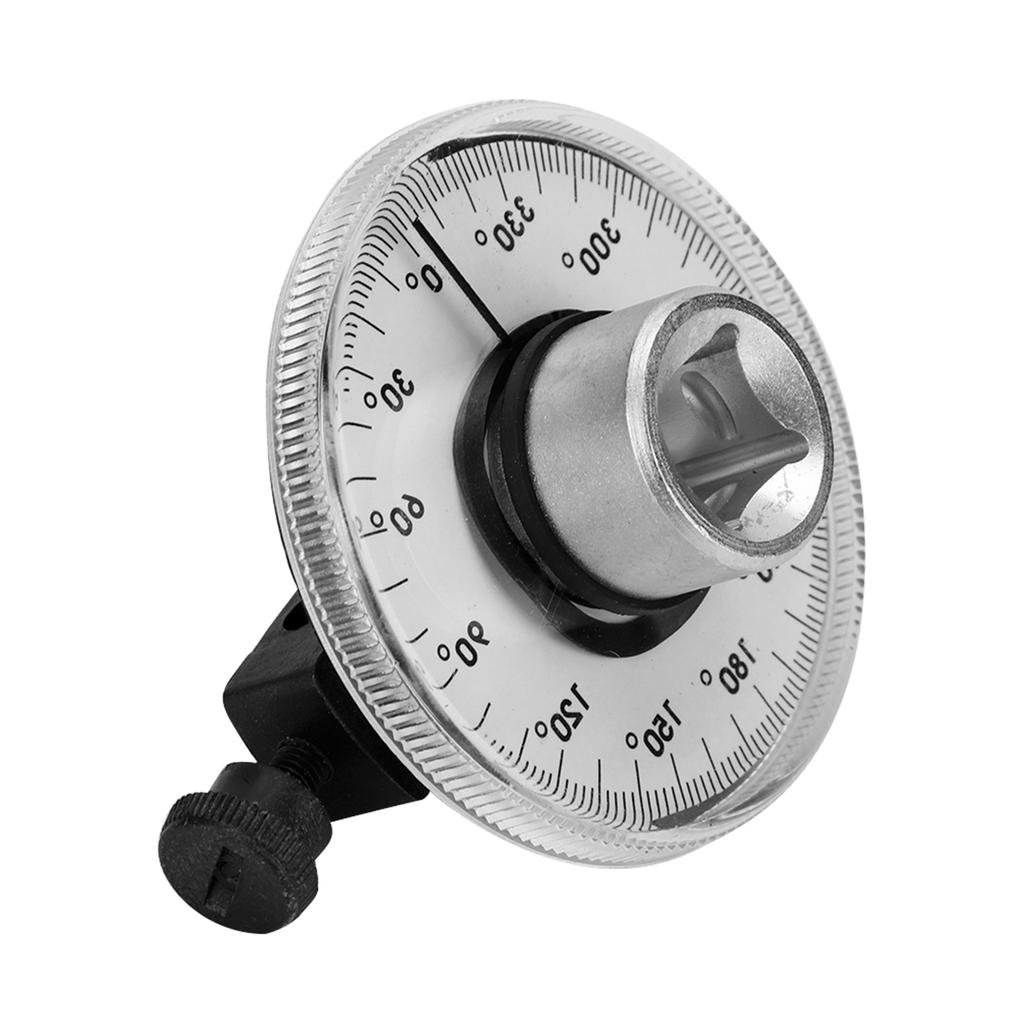 Adjustable Drive Torque Angle Gauge Wrench Car Measure Garage Tool Set