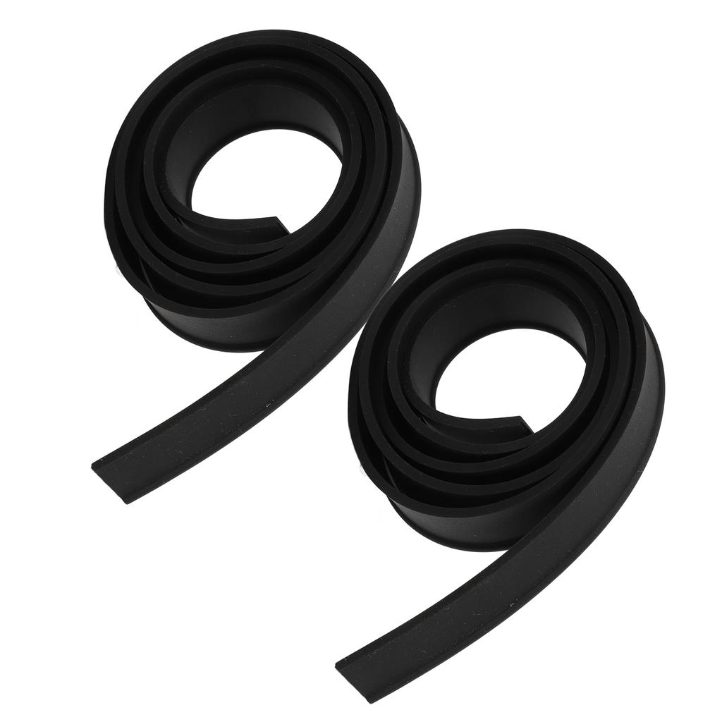 2 шт. сменные резиновые лезвия для скребка, вырезанные по размеру, сменная насадка для скребка для окон, стеклянных душевых кабин 