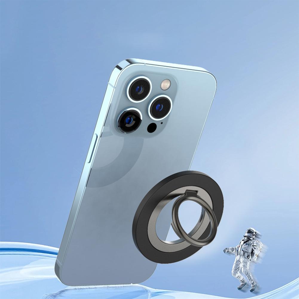 Магнитный держатель для телефона MagSafe Finger Ring Kickstand Metal Phone Grip для iPhone 15 14 13 12 Аксессуары для смартфонов