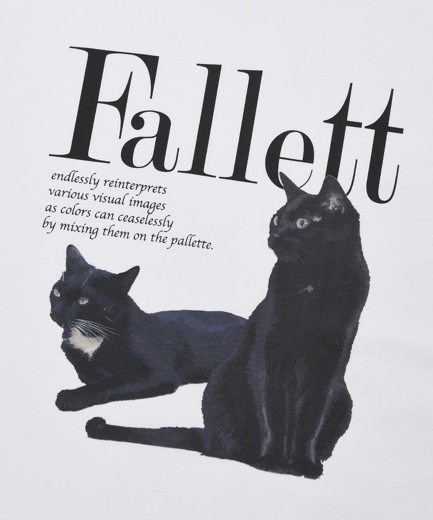 FALLETT [22Ss] Deuce Nero Футболка с коротким рукавом Белая