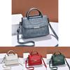 2023 New Personality Stone Texture Shoulder Bag Fashion Retro Large Capacity Handbag