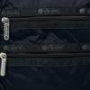 LeSportsac MEDIUM 3 ZIP CROSSBODY 1009 (ПЕРЕРАБОТАННЫЙ ЧЕРНЫЙ) Мини-сумка через плечоКлатч