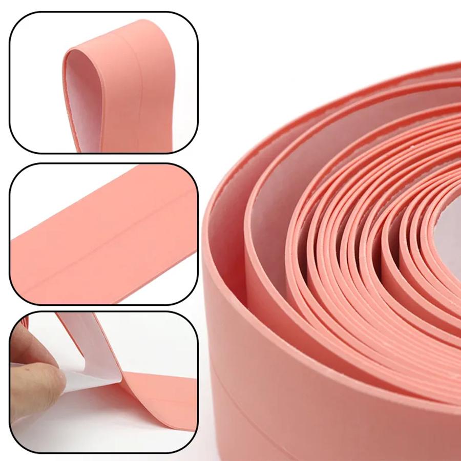 6Colors Bathroom Anti-mold Tape 3.2m 2 Sizes Available Kitchen Waterproof Sealing Tape Bathroom Toilet Wall Corner Line Tape