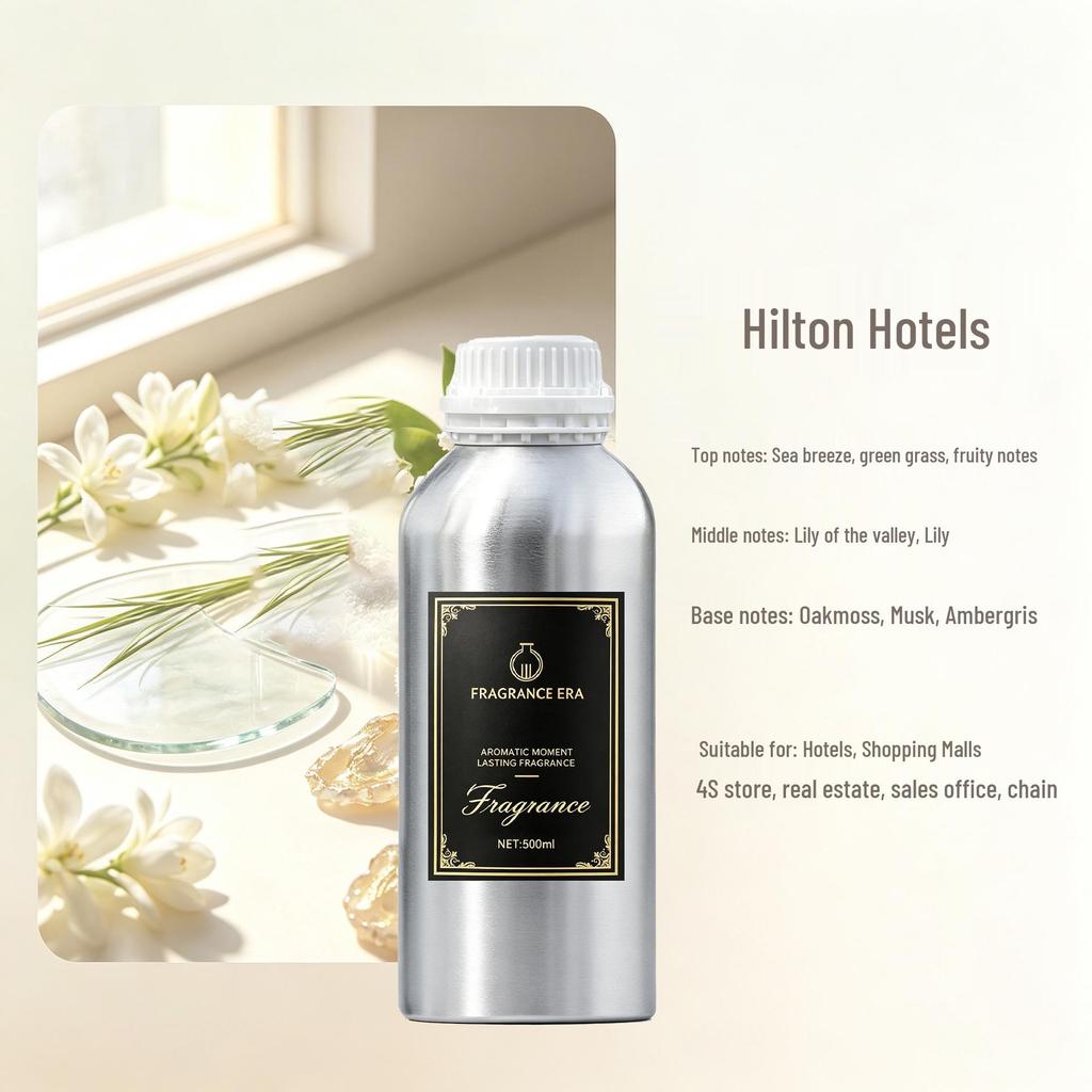 Жидкость-рефилл Hilton Aromatherapy для диффузоров в коммерческих помещениях