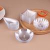 10 шт. прозрачные мини-тарелки для закусок, пластиковые стаканчики для мороженого, фруктов, конфет, торта, желе, йогурта, мусса, десерта, контейнер для кондитерских изделий