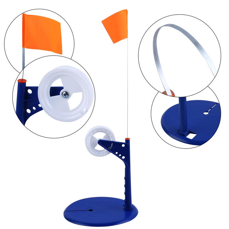 Telescopic Ice Fishing Tip Up  Fishing Gear Accessories Fishing Table Blue Plastic Ice Fishing Tools