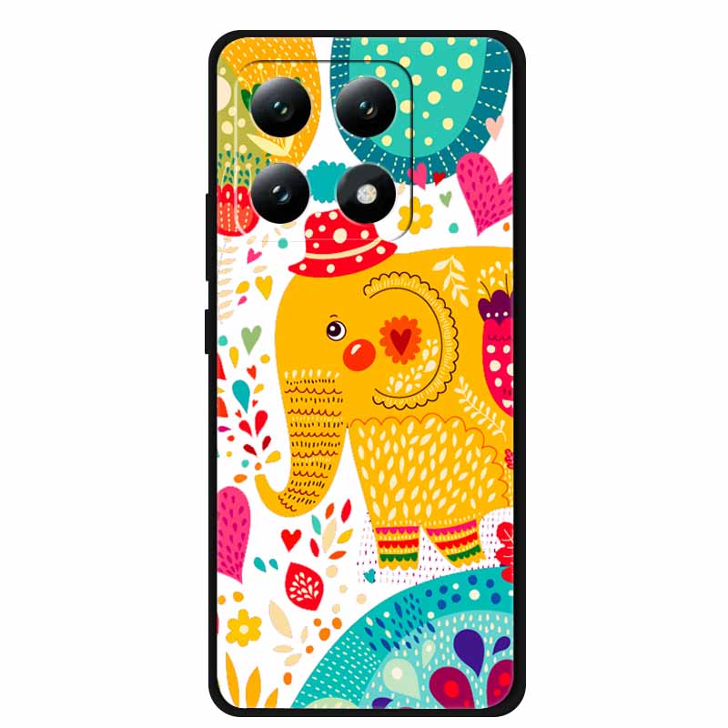 Для Xiaomi 17 3D Чехол Рельефные Цветы Funda Рельефные Цветы Coque Силиконовый Мягкий Задний Чехол Для Телефона Для Xiaomi17 pro max ТПУ Пара