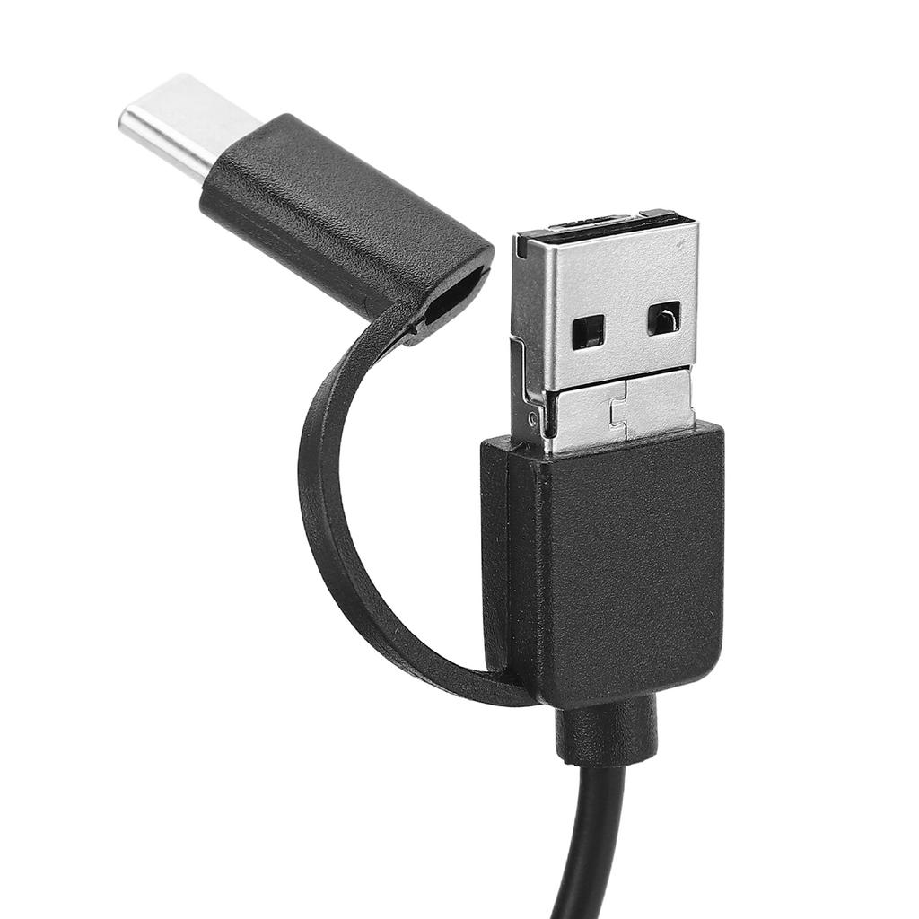 Цифровой микроскоп 3 в 1 USB-порт HD 1600X Проводной ручной портативный микроскоп с увеличением для IOS