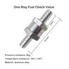 Fuel Non Return Check Valve 6/8/10/12mm Aluminium Alloy Petrol Diesel Water Fuel Line One Way for Peugeot Renault