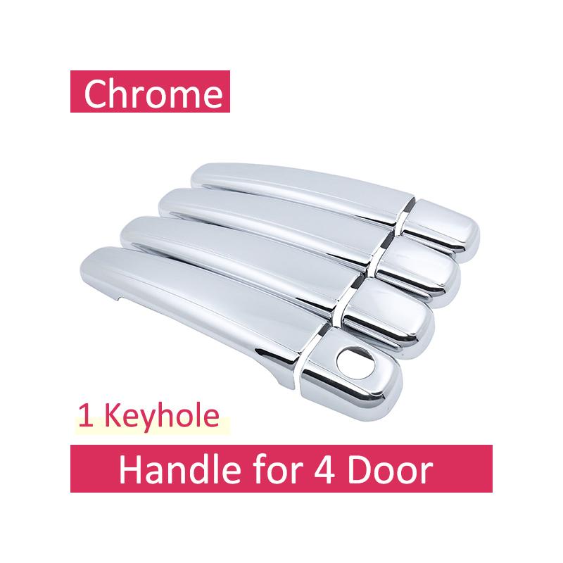 Роскошная стабильность, новые хромированные дверные ручки, накладка для Citroen C3 MK1 2002 ~ 2009, автомобильные аксессуары, наклейки Catch Auto