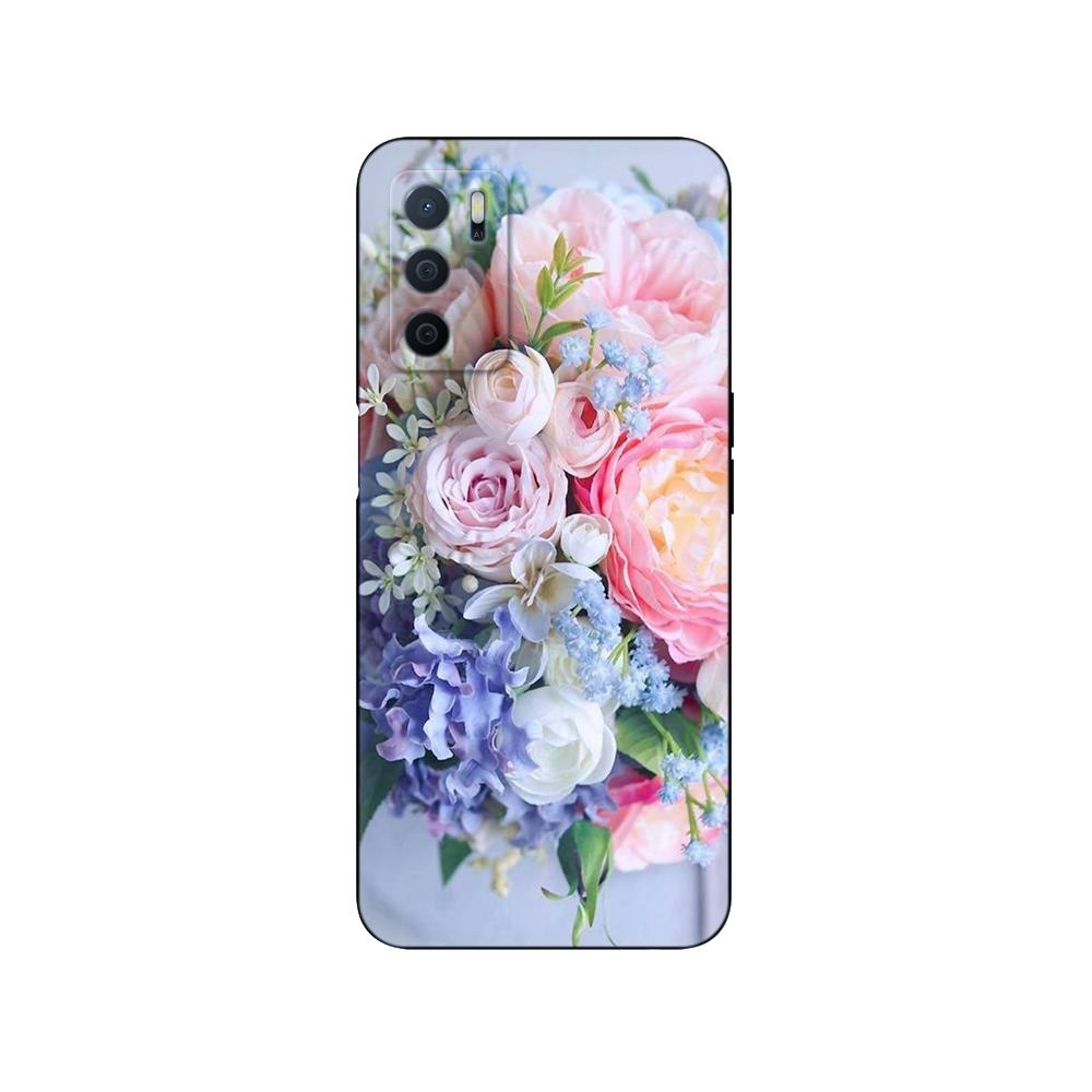 For OPPO A16 Case For OPPO A16S Case Phone Back Cover On OPPOA16 OPPOA16S Bumper OPPO A 16 S 16S Silicon Black Tpu Case 6.52inch