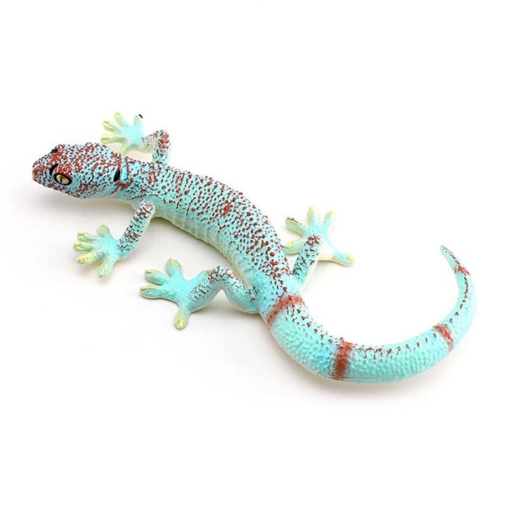 Simulation Reptile Animals Figures Miniature Gecko Figure Lizard Model Figurines  Birthday Gift