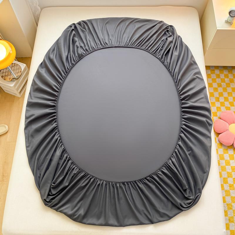 Простыня на резинке из хлопка с резинками, мягкий нескользящий чехол для матраса, покрывало для дома, спальни, односпальной кровати, двуспальной кровати, размера «king-size» и «queen-size»