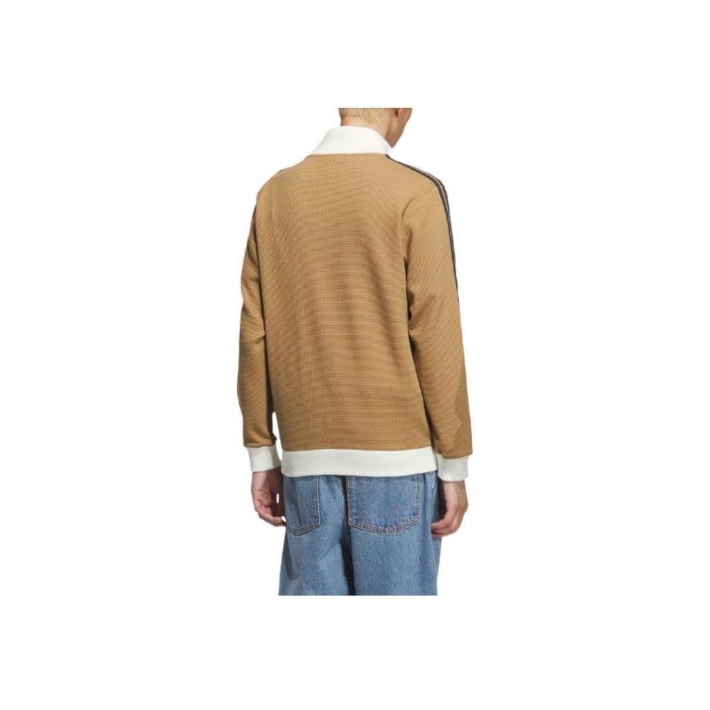 Adidas Originals Track Top Comfortable Long Sleeve Jacket Unisex Jackets Desert-Brown KB8952