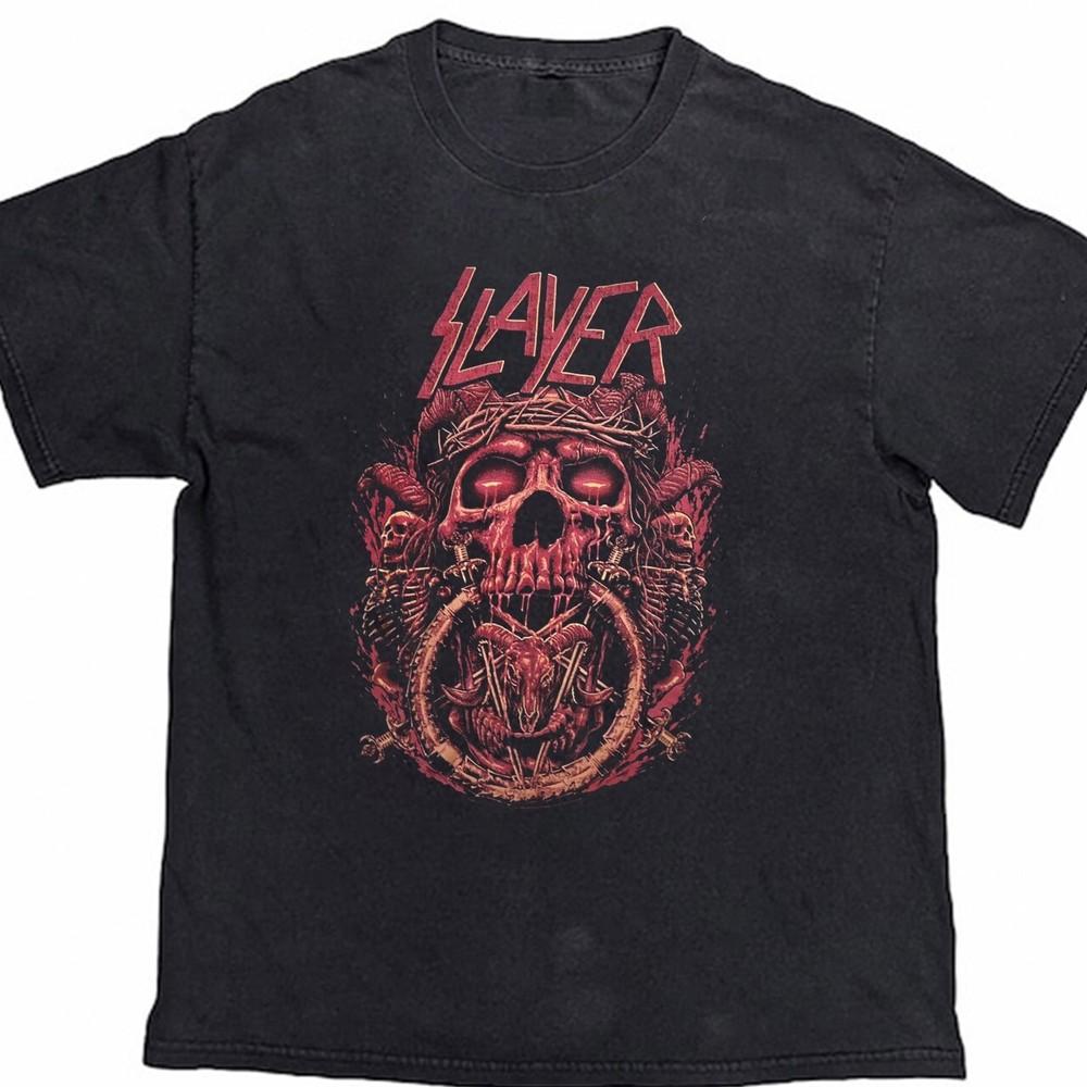 Новая группа Slayer Подарок для фанатов Унисекс S-5XL Футболка NW02_816
