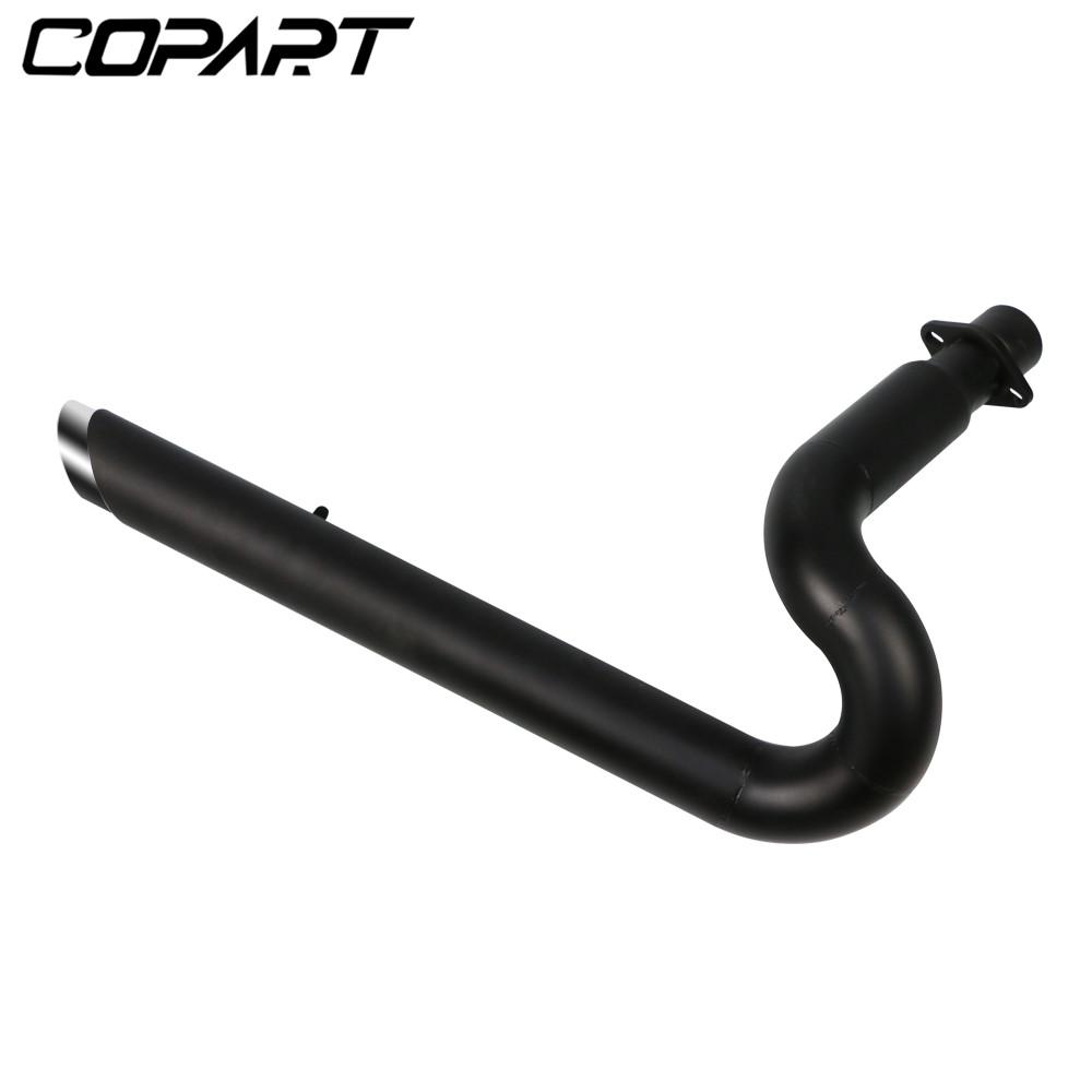 Выхлопная труба мотоцикла с глушителем, съемный глушитель для Honda Steed Shadow 400 600 VLX400 VLX600 VT400 C VT600C VT600