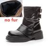 Fashion AIYUQI 2025 New Women's Kuguan Boots Vintage Non-Slip Women Cavalier Boots Large Size Comfortable female Ankle Boots