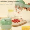 Multifunctional Electric Vegetable Cutter Slicer Garlic Mud Masher Garlic Chopper Chili Crusher Pressing Mixer Machine Accesorio