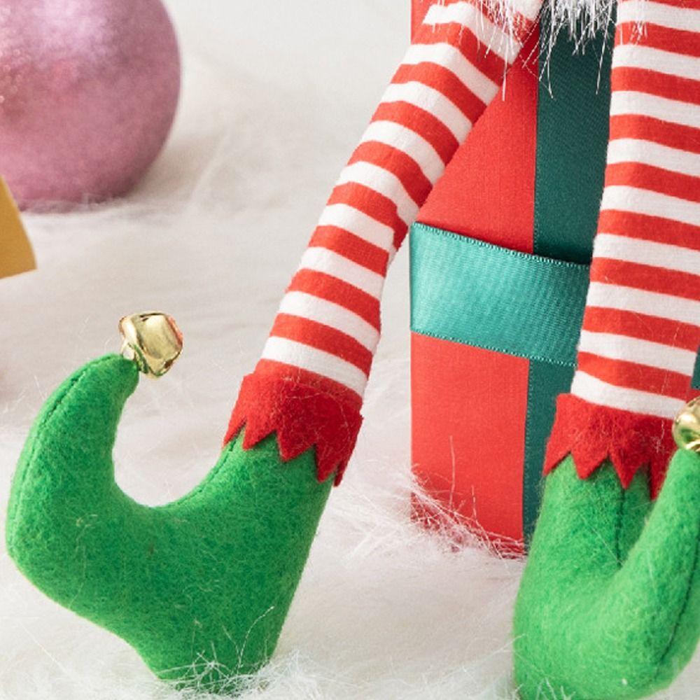 Cute Christmas Elf Gnomes Dolls Long Legged Soft Christmas Rudolf Doll Exquisite Funny Merry Christmas Decoration Party Favors