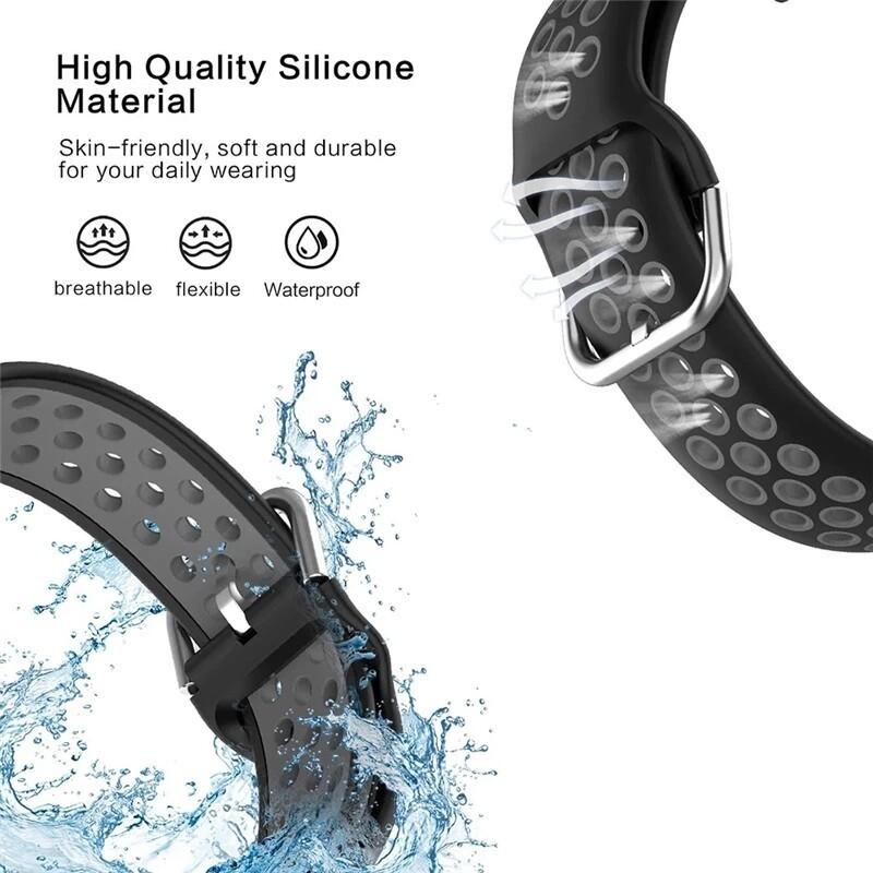 Силиконовый ремешок для GarminActive 6 5 4 3 ремешок для часов для garmin Vivoactive 6 5 4 3 ремешок для замены смарт-часов браслеты браслет