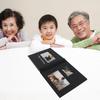Hard Cardboard Cover Photo Album 20 Thick Non-Fading Sheets Family Memory Book DIY Scrapbook for Growth Milestones Guestbook