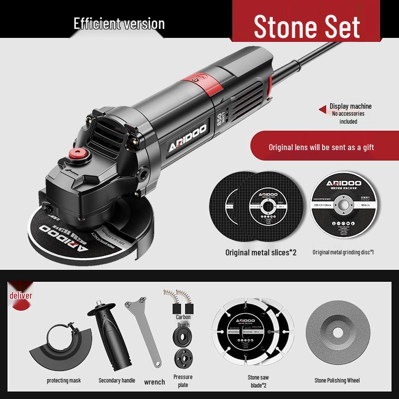 Немецкая многофункциональная угловая шлифмашина: Бытовая шлифовальная машина, полировальная машина, отрезная машина и ручной шлифовальный круг.